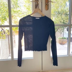 See through top shop top